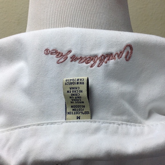 Carribean Joe White Cotton Vest - Picture 7 of 8